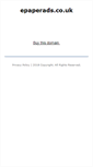 Mobile Screenshot of epaperads.co.uk